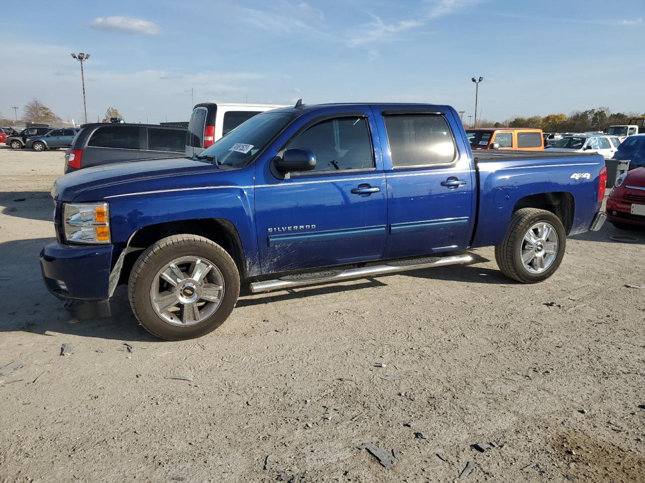 Image 1 of 2013 CHEVROLET SILVERADO K1500 LTZ 2013 with VIN 3GCPKTE71DG320400