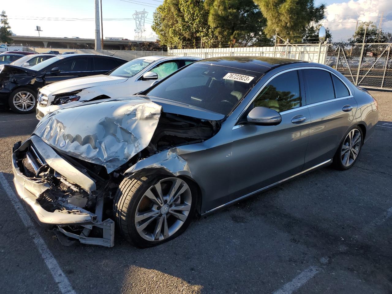 Image 1 of 2016 MERCEDES-BENZ C 300 2016 with VIN 55SWF4JB9GU115965