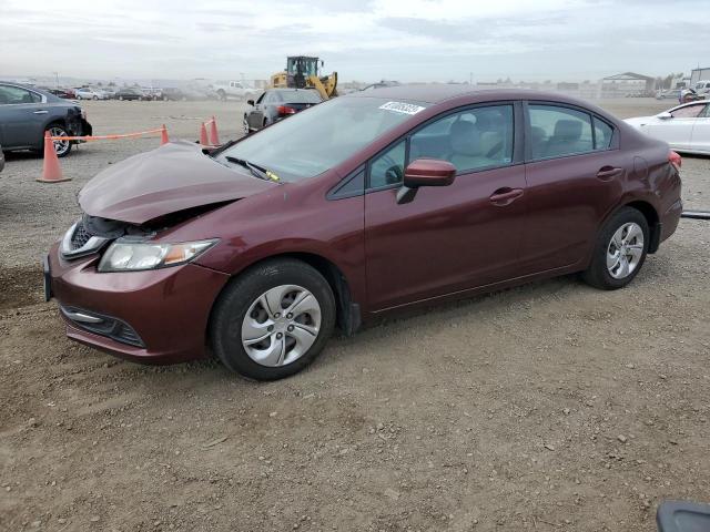 Image 1 of 2015 HONDA CIVIC LX 2015 with VIN 19XFB2F57FE708264