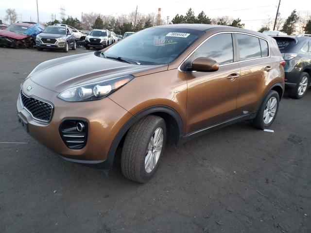 Изображение 1 2017 KIA SPORTAGE LX 2017 с VIN KNDPMCAC0H7129212