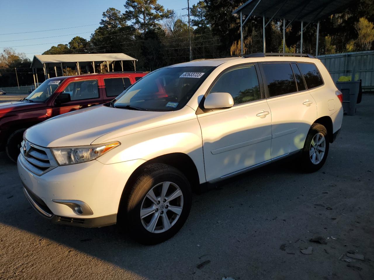 2012 TOYOTA HIGHLANDER BASE 2012 image