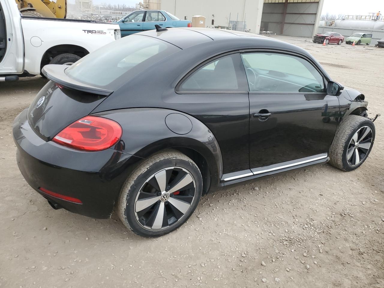 Image 3 of 2012 VOLKSWAGEN BEETLE TURBO 2012 with VIN 3VWV67AT7CM656085