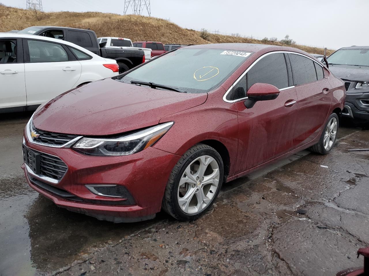 Изображение 1 2016 CHEVROLET CRUZE PREMIER 2016 с VIN 1G1BG5SM5G7302864