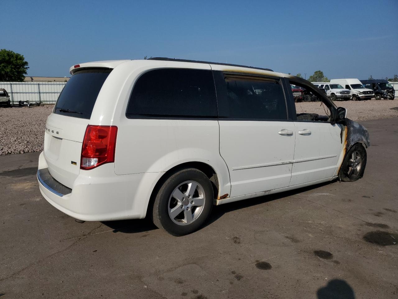 Image 3 of 2012 DODGE GRAND CARAVAN SXT 2012 with VIN 2C4RDGCGXCR257643