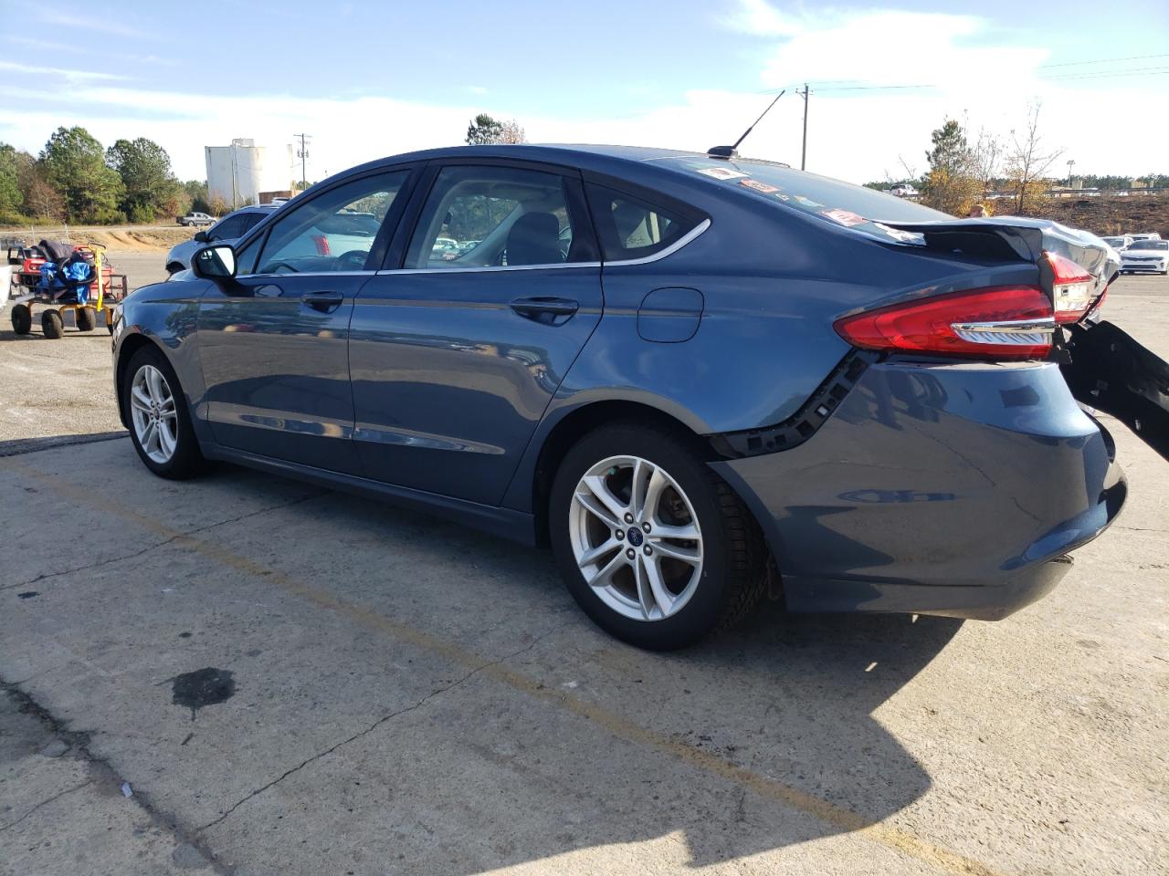 Изображение 2 2018 FORD FUSION SE 2018 с VIN 3FA6P0H74JR129387