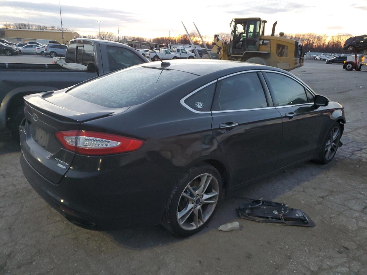 Image 3 of 2014 FORD FUSION TITANIUM 2014 with VIN 3FA6P0D94ER289055
