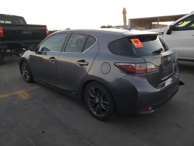 Image 2 of 2012 LEXUS CT 200 2012 with VIN JTHKD5BH3C2068524