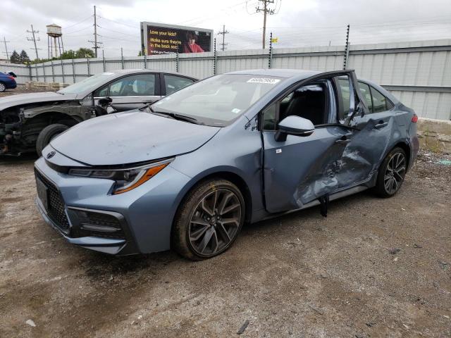 Изображение 1 2021 TOYOTA COROLLA SE 2021 с VIN JTDS4MCE2MJ063905