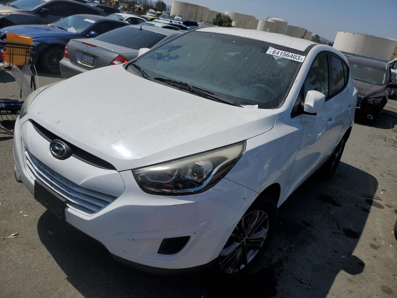Image 1 of 2015 HYUNDAI TUCSON GLS 2015 with VIN KM8JT3AF1FU099036