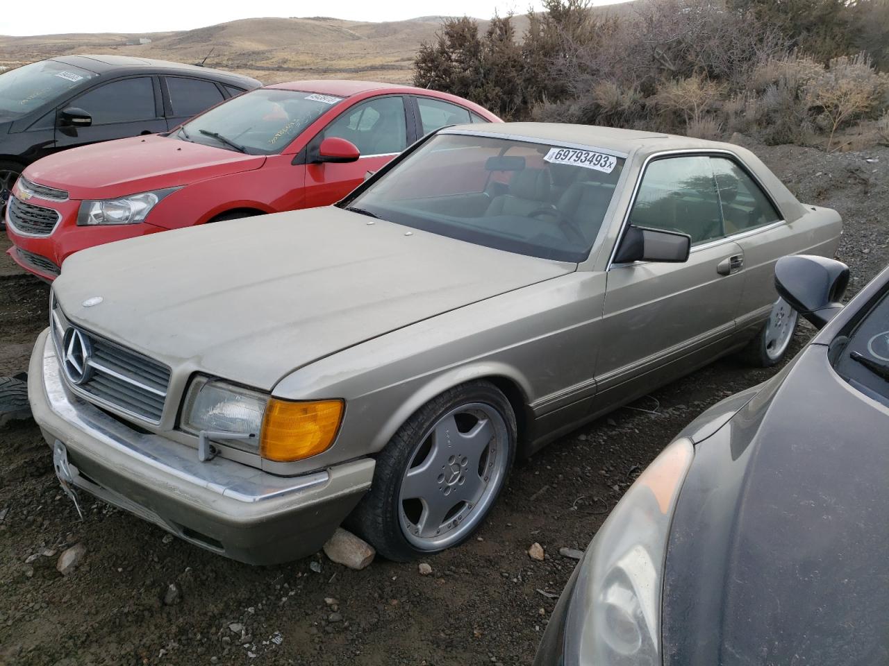 Image 1 of 1991 MERCEDES-BENZ 560 SEC 1991 with VIN WDBCA45EXMA564095