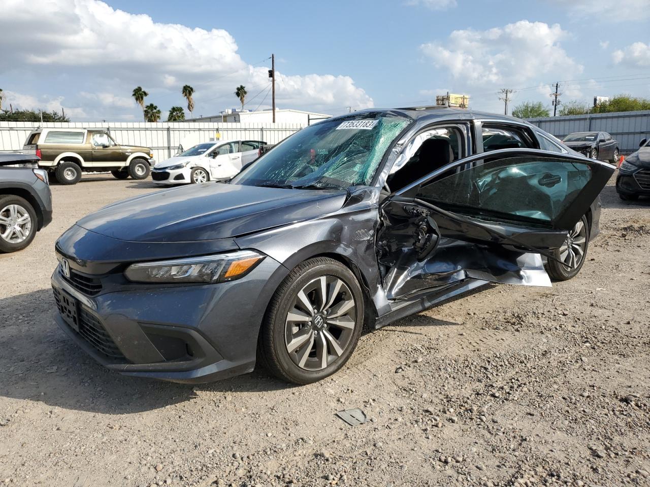 Image 1 of 2023 HONDA CIVIC EX 2023 with VIN 2HGFE1F74PH307040