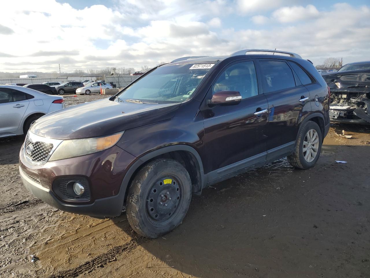 Image 1 of 2011 KIA SORENTO EX 2011 with VIN 5XYKU4A29BG101359