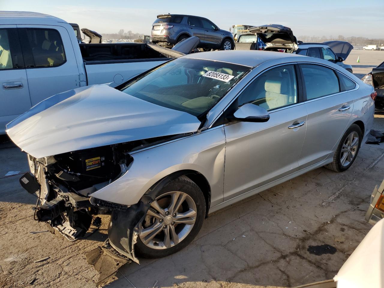 Image 1 of 2018 HYUNDAI SONATA SPORT 2018 with VIN 5NPE34AF7JH656840