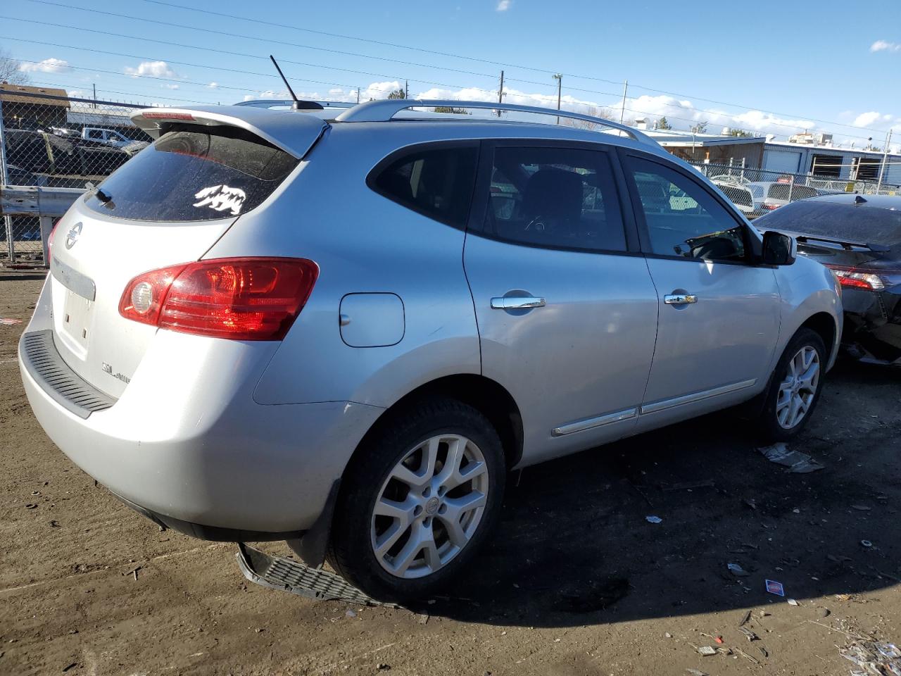 Image 3 of 2011 NISSAN ROGUE S 2011 with VIN JN8AS5MV7BW689346