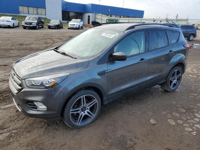 Image 1 of 2019 FORD ESCAPE SEL 2019 with VIN 1FMCU0HDXKUB24731