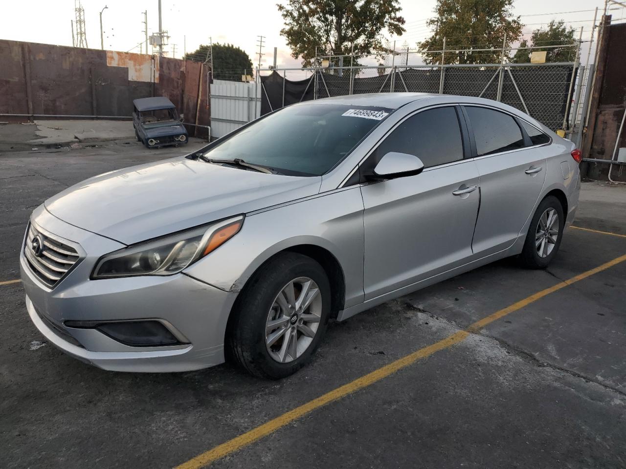 Изображение 1 2016 HYUNDAI SONATA SE 2016 с VIN 5NPE24AF6GH373423