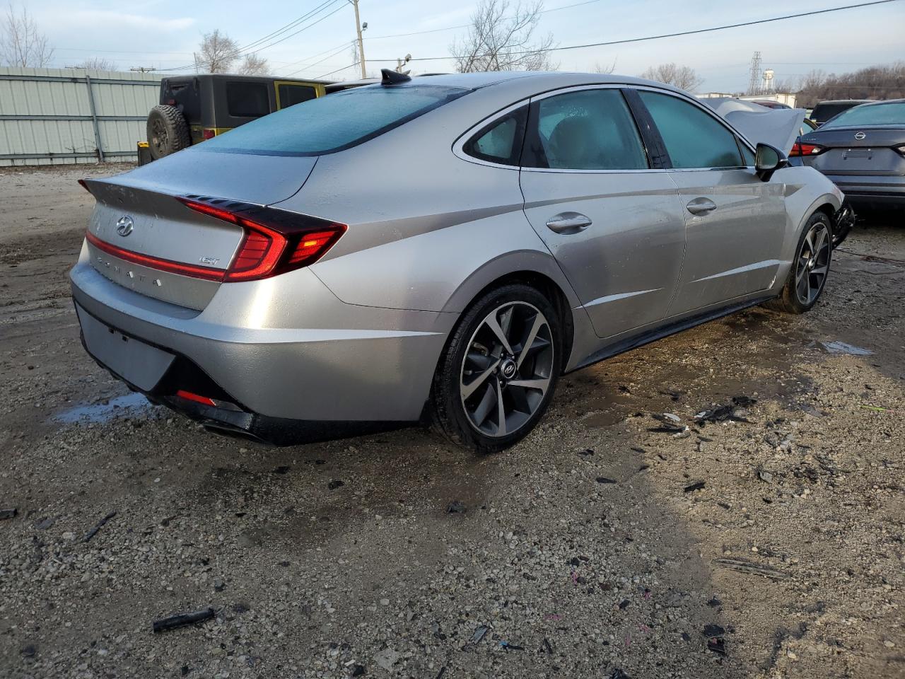 Image 3 of 2021 HYUNDAI SONATA SEL PLUS 2021 with VIN 5NPEJ4J20MH090706