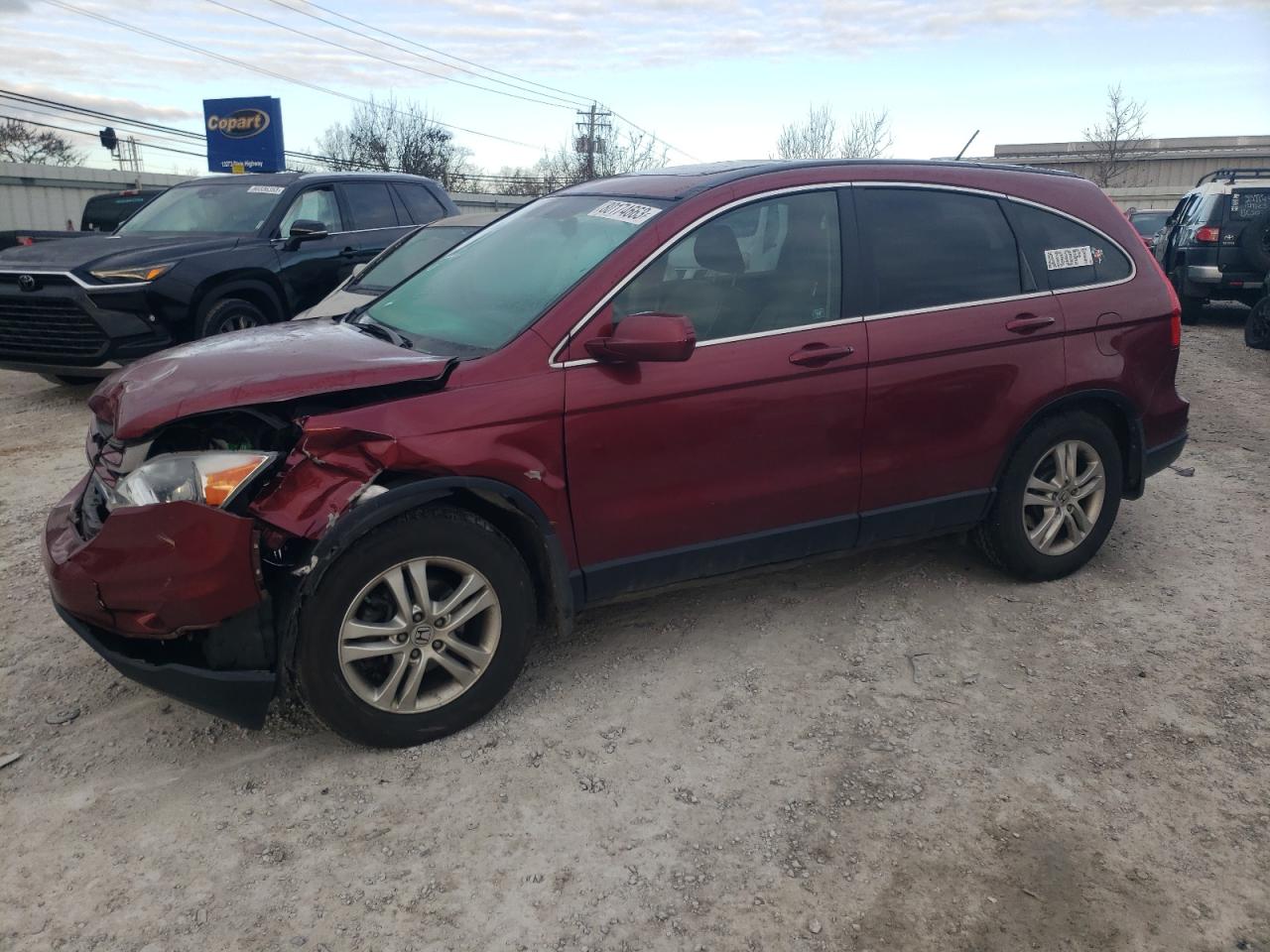 Image 1 of 2010 HONDA CR-V EXL 2010 with VIN 5J6RE4H79AL061620
