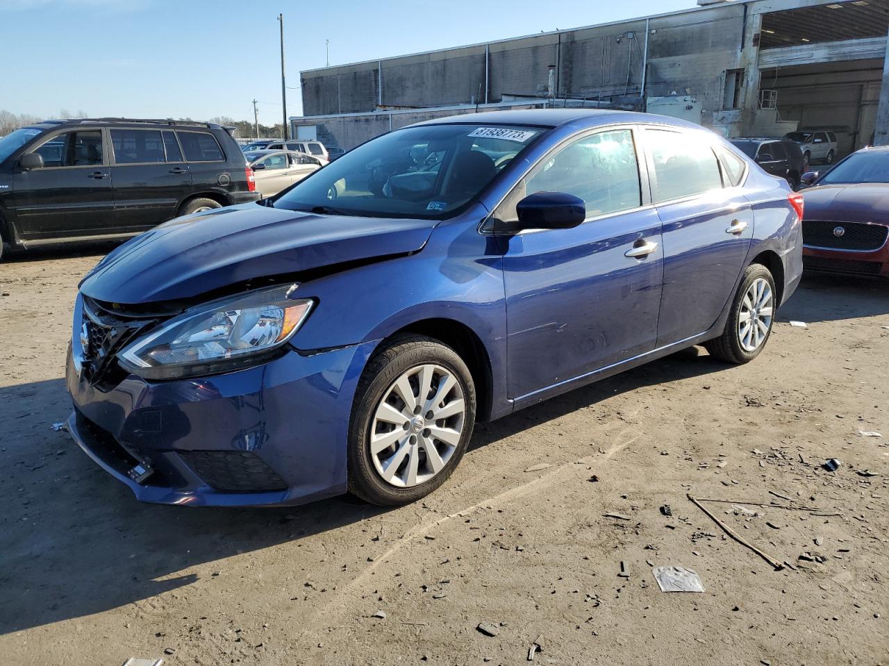 Image 1 of 2018 NISSAN SENTRA S 2018 with VIN 3N1AB7AP5JY267891