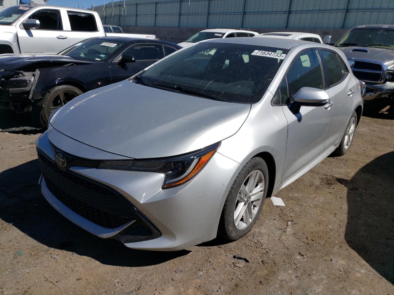 Изображение 1 2019 TOYOTA COROLLA SE 2019 с VIN JTNK4RBE0K3049187