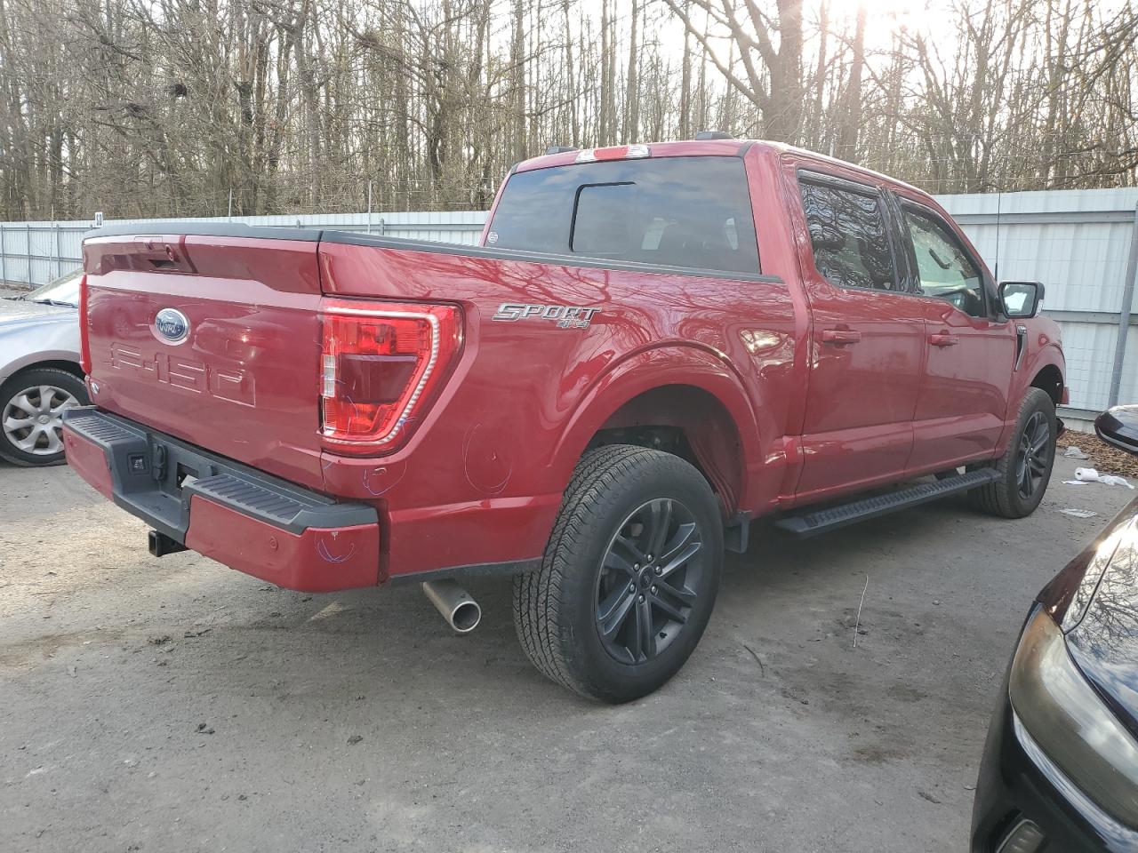 Image 3 of 2022 FORD F150 SUPERCREW 2022 with VIN 1FTFW1E59NFC39280