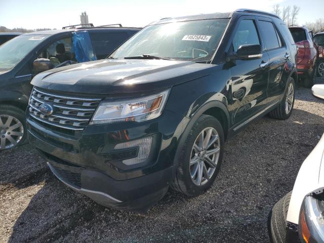 Image 1 of 2017 FORD EXPLORER LIMITED 2017 with VIN 1FM5K7F83HGC23461