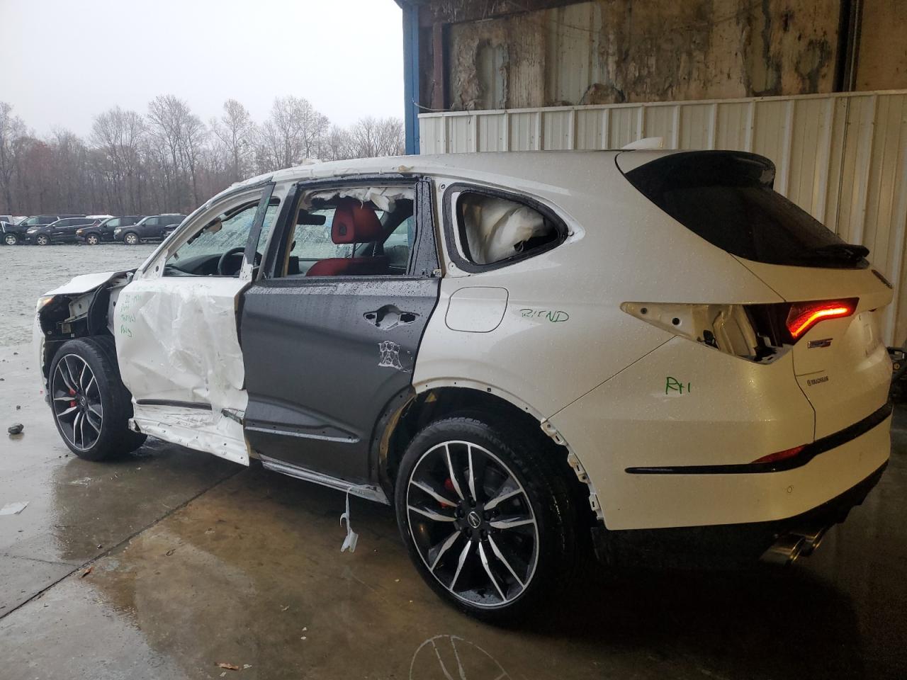 Image 2 of 2022 ACURA MDX TYPE S ADVANCE 2022 with VIN 5J8YD8H86NL001502