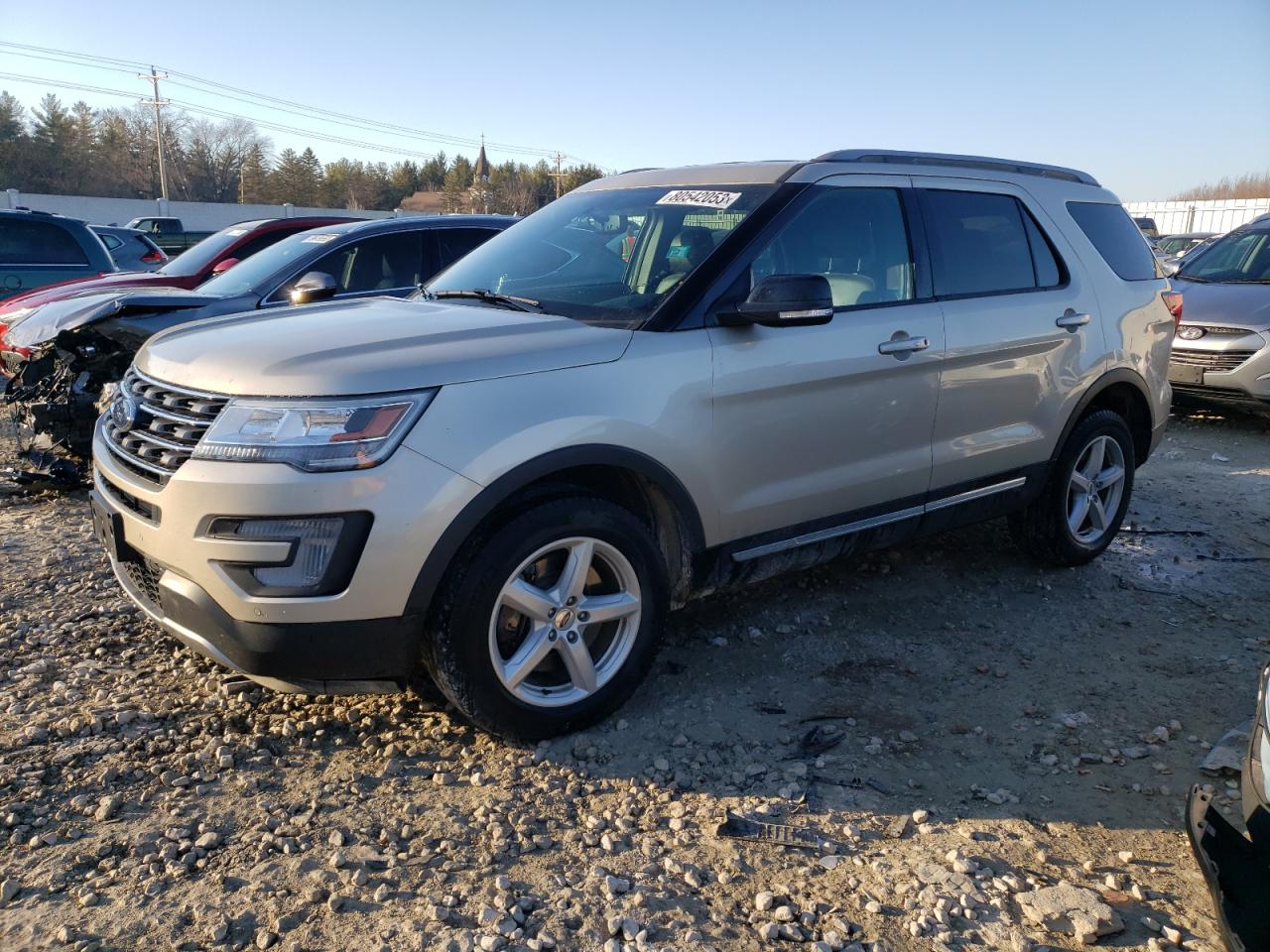 Изображение 1 2017 FORD EXPLORER XLT 2017 с VIN 1FM5K8D84HGE20552