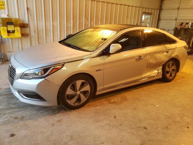 Image 1 of 2017 HYUNDAI SONATA HYBRID 2017 with VIN KMHE34L36HA074521