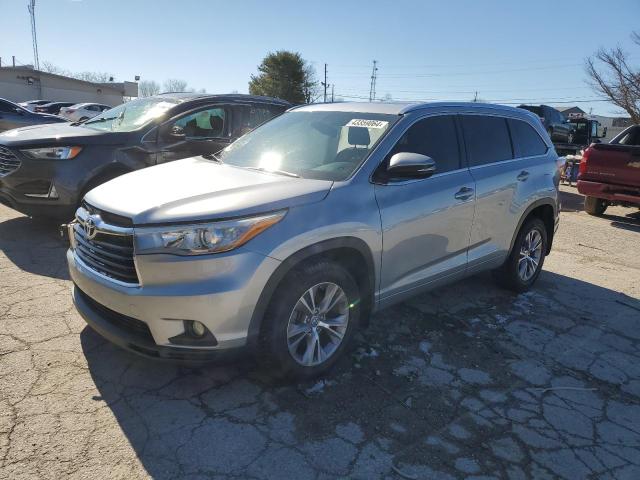 2015 TOYOTA HIGHLANDER XLE 2015 image