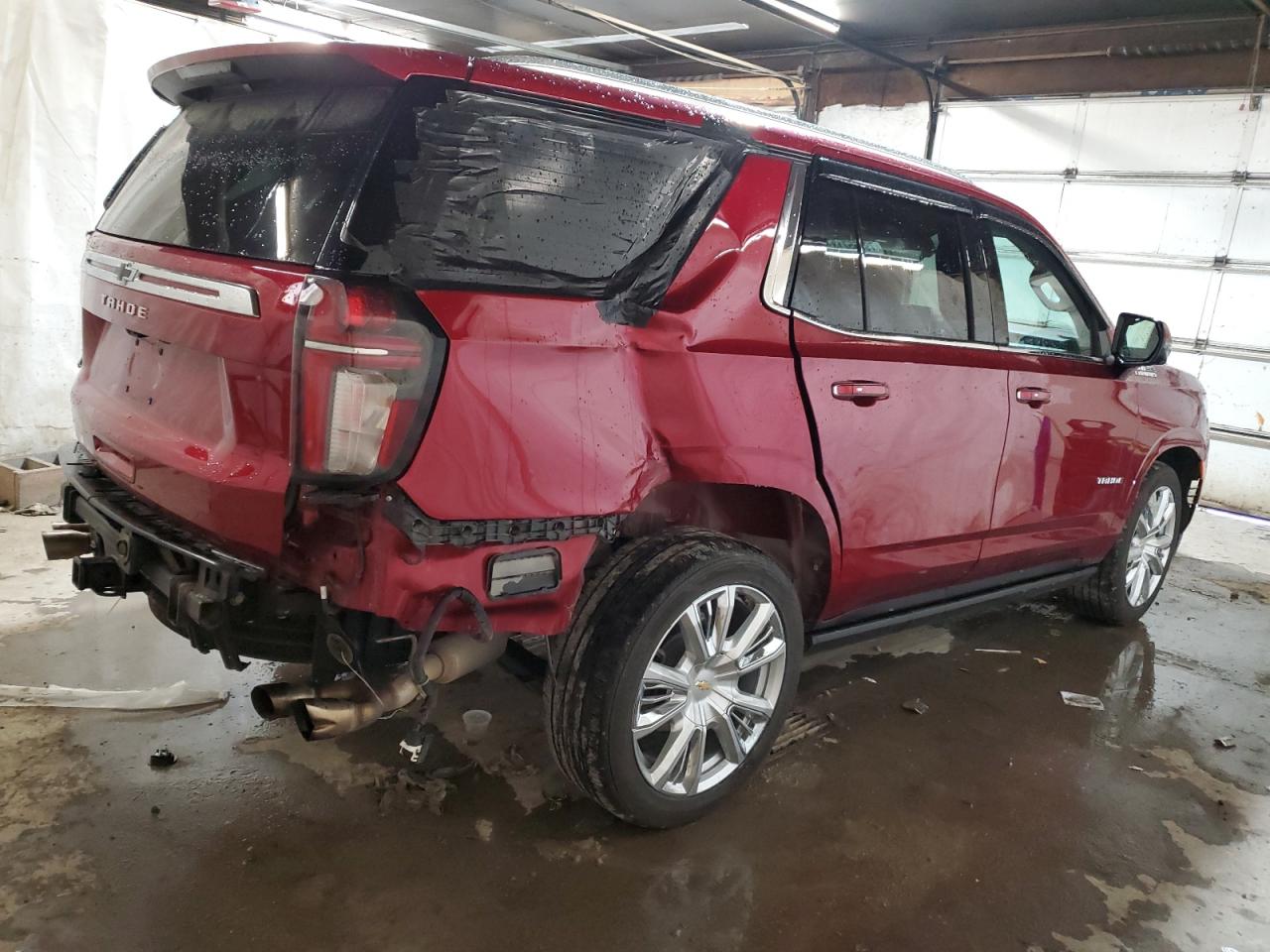 Image 3 of 2021 CHEVROLET TAHOE K1500 HIGH COUNTRY 2021 with VIN 1GNSKTKL8MR238795