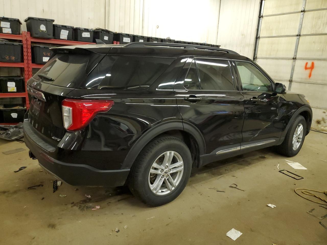 Image 3 of 2021 FORD EXPLORER XLT 2021 with VIN 1FMSK8DH8MGA12973