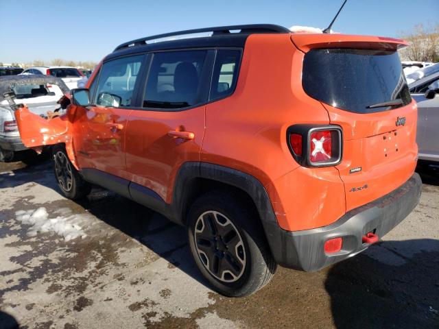 Image 2 of 2016 JEEP RENEGADE TRAILHAWK 2016 with VIN ZACCJBCT6GPC61181