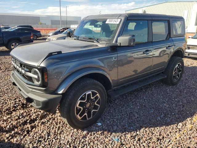 Image 1 of 2022 FORD BRONCO BASE 2022 with VIN 1FMEE5DP2NLA86666
