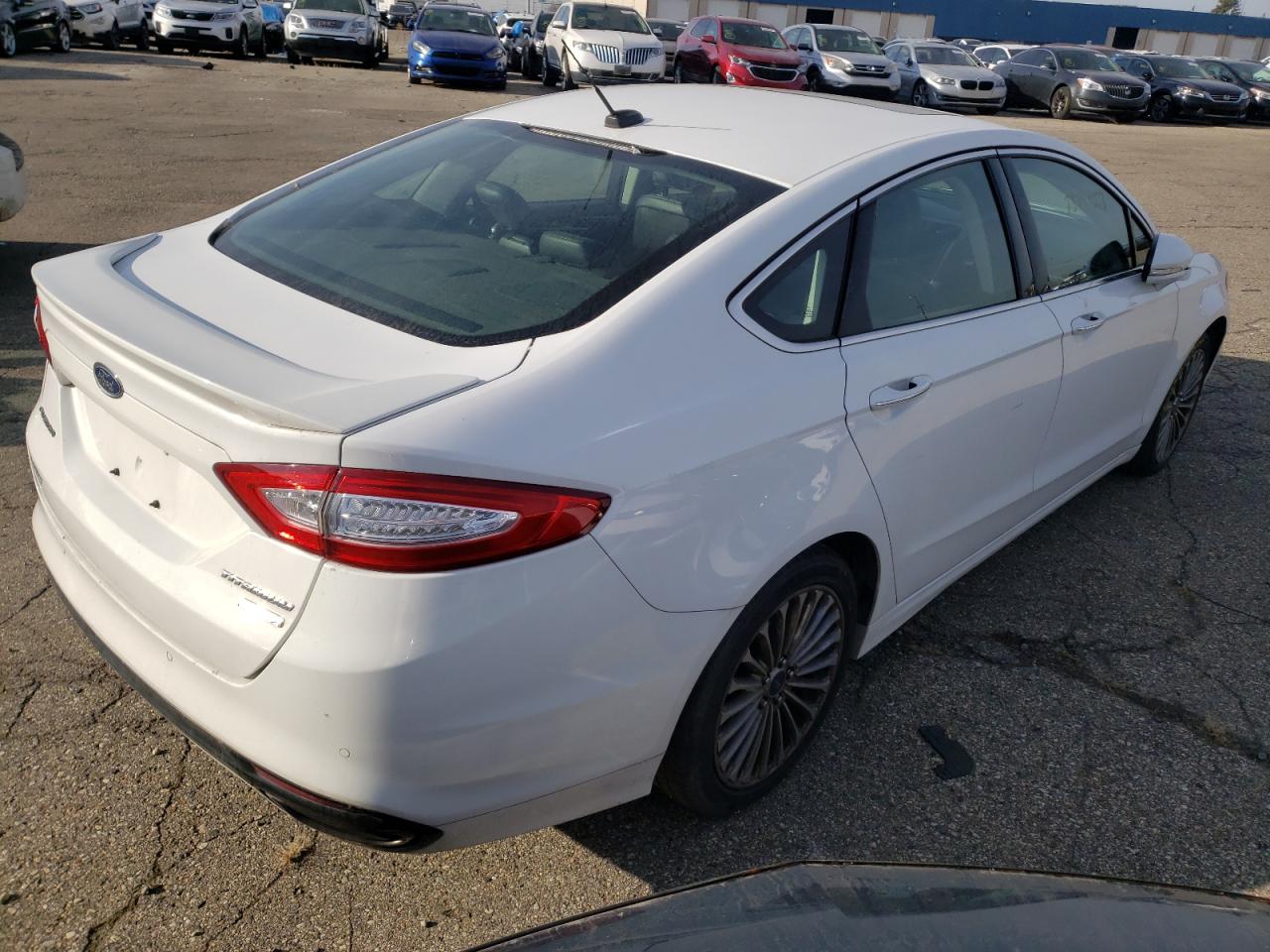 Image 3 of 2015 FORD FUSION TITANIUM 2015 with VIN 3FA6P0K99FR196228