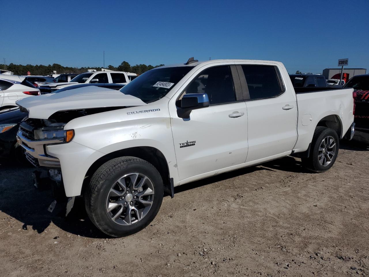 Изображение 1 2020 CHEVROLET SILVERADO C1500 LT 2020 с VIN 3GCPWCEDXLG159294