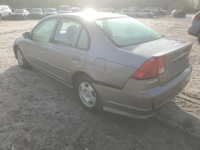 Image 2 of 2005 HONDA CIVIC HYBRID 2005 with VIN JHMES95655S008378