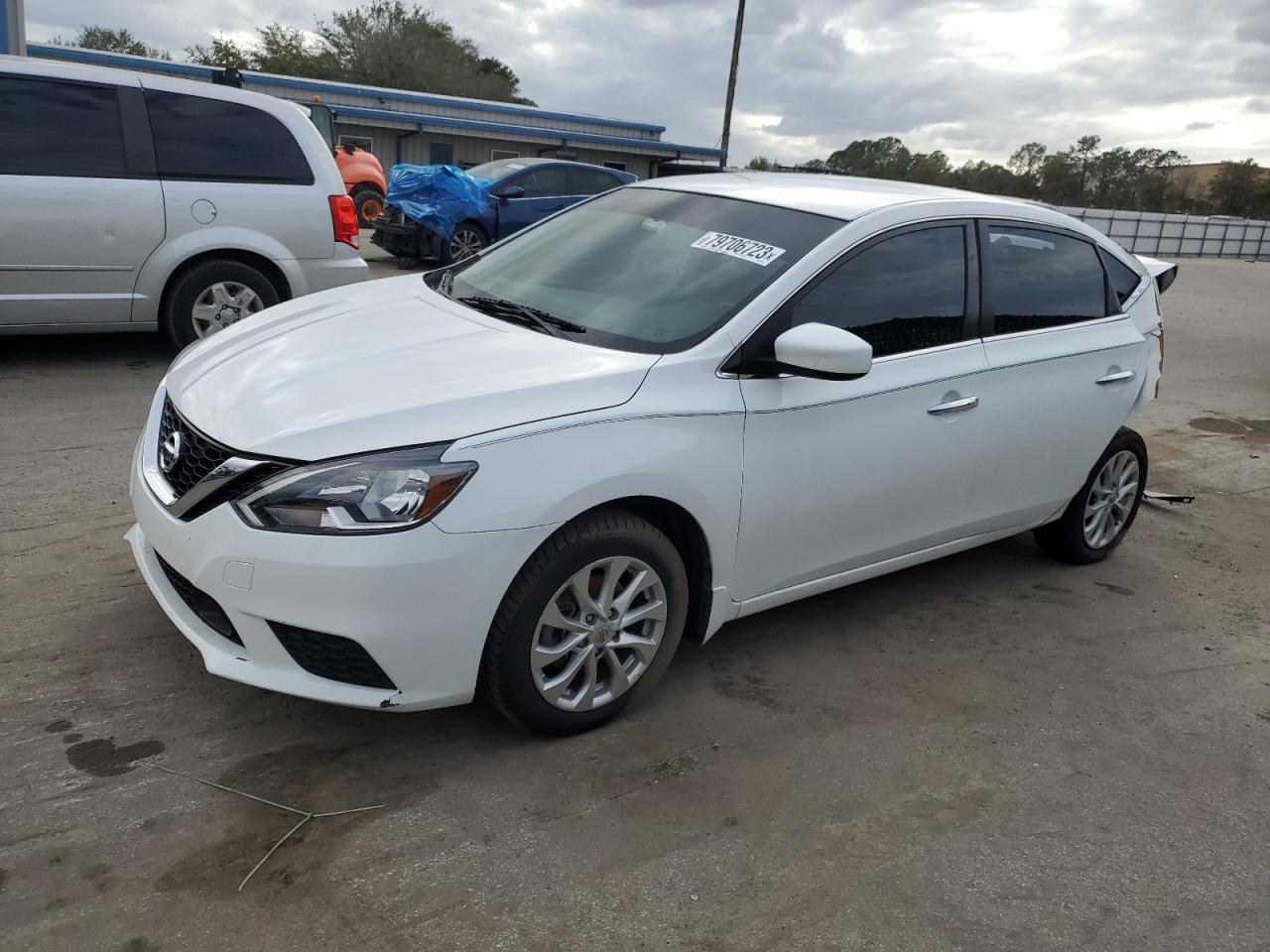 Image 1 of 2018 NISSAN SENTRA S 2018 with VIN 3N1AB7AP6JL659470
