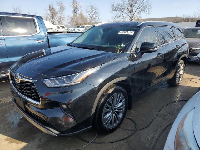 Image 1 of 2020 TOYOTA HIGHLANDER PLATINUM 2020 with VIN 5TDFZRBH6LS039085