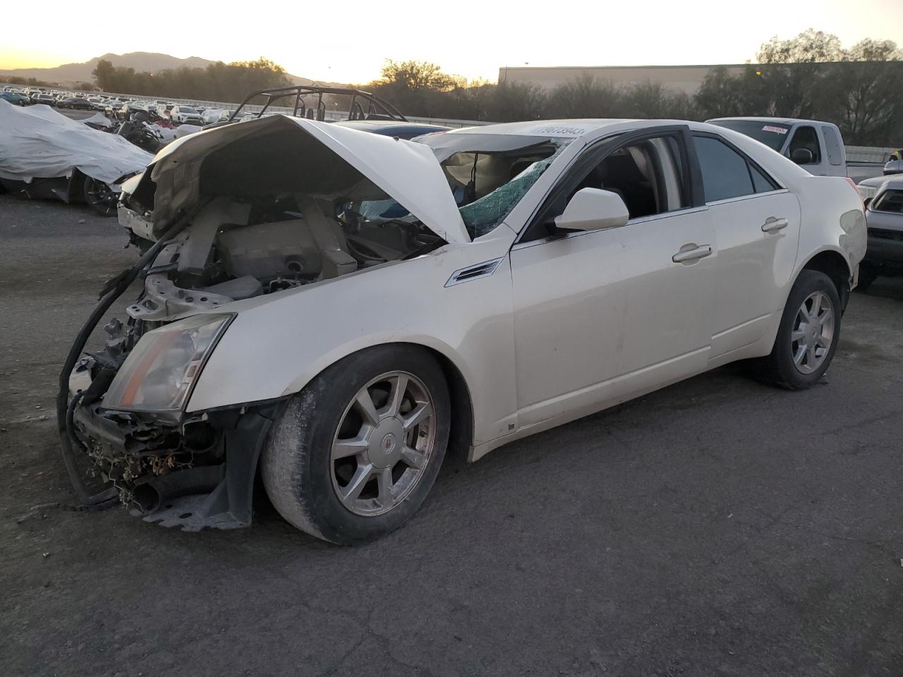 Image 1 of 2008 CADILLAC CTS HI FEATURE V6 2008 with VIN 1G6DV57V480128807