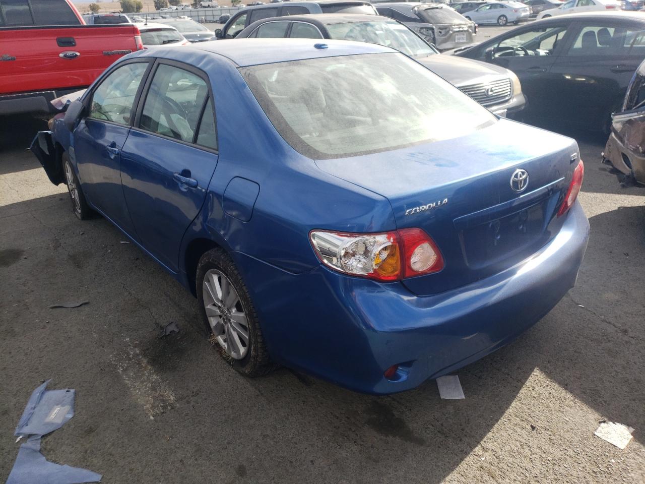 Изображение 2 2009 TOYOTA COROLLA BASE 2009 с VIN 1NXBU40EX9Z056092