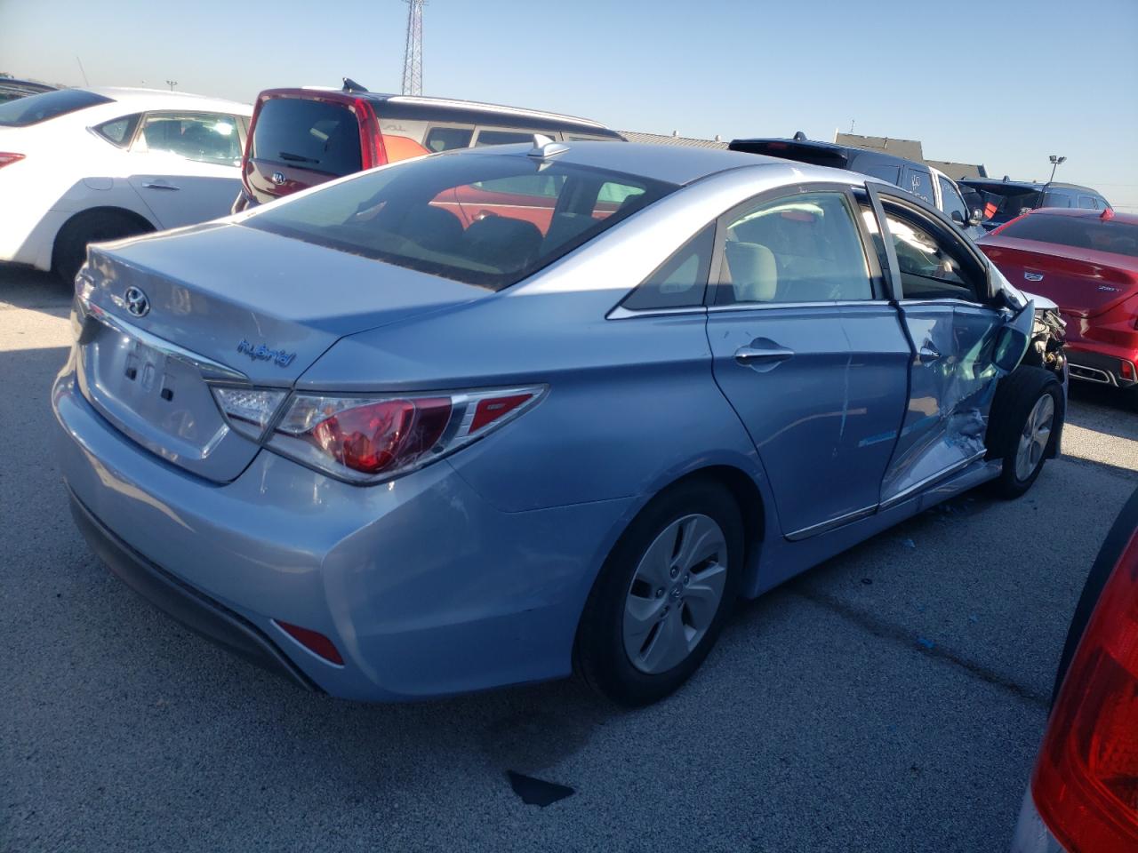 Изображение 3 2013 HYUNDAI SONATA HYBRID 2013 с VIN KMHEC4A45DA085533