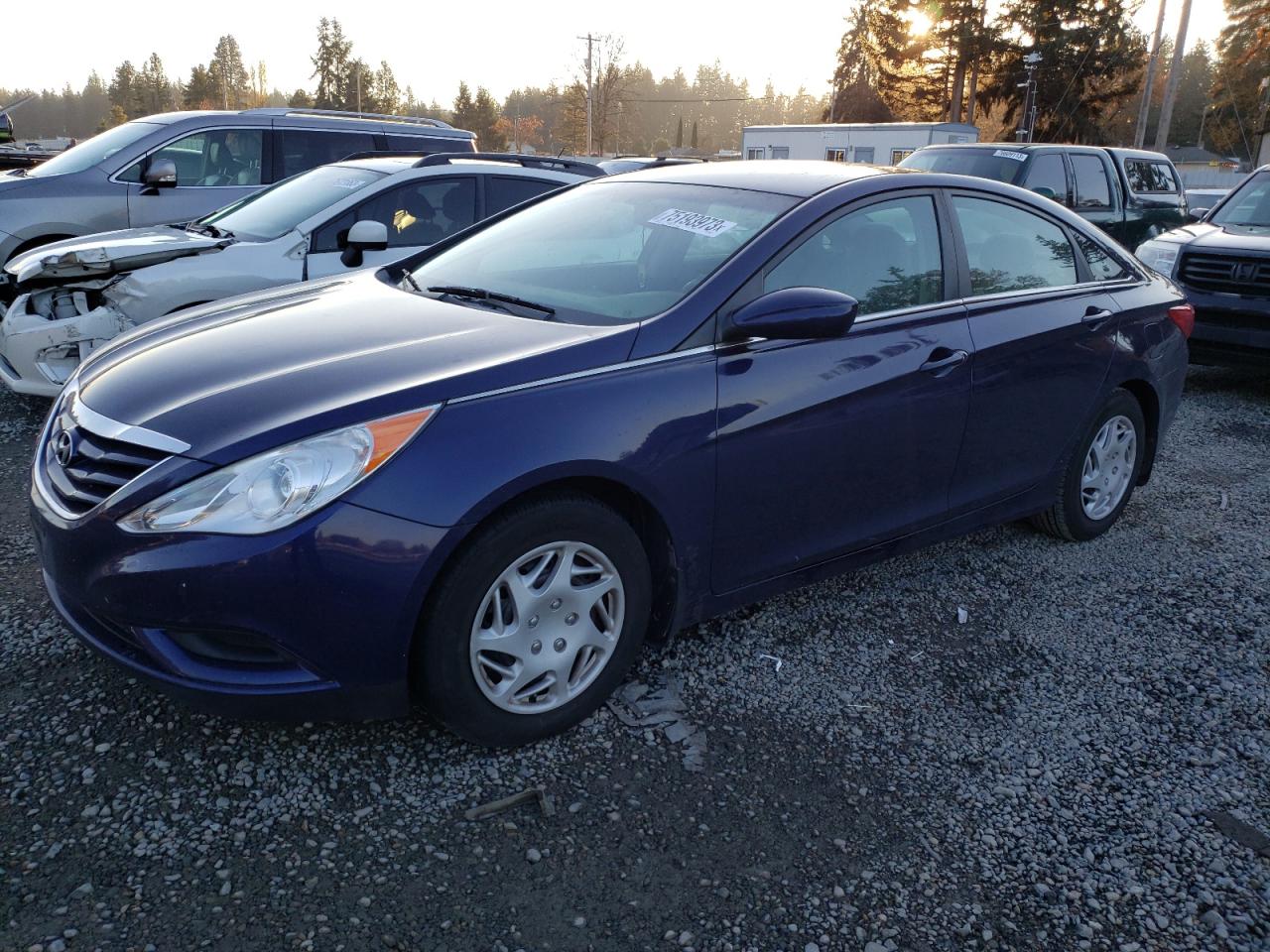 Image 1 of 2013 HYUNDAI SONATA GLS 2013 with VIN 5NPEB4AC4DH588932