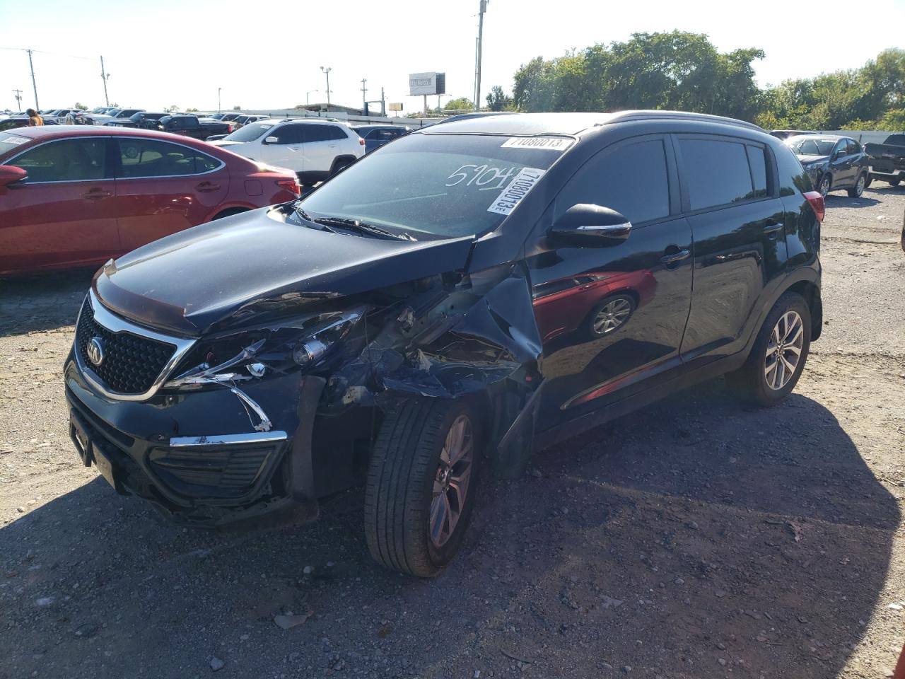 Obraz 1 z 2014 KIA SPORTAGE BASE 2014 z VIN KNDPB3AC4E7570438