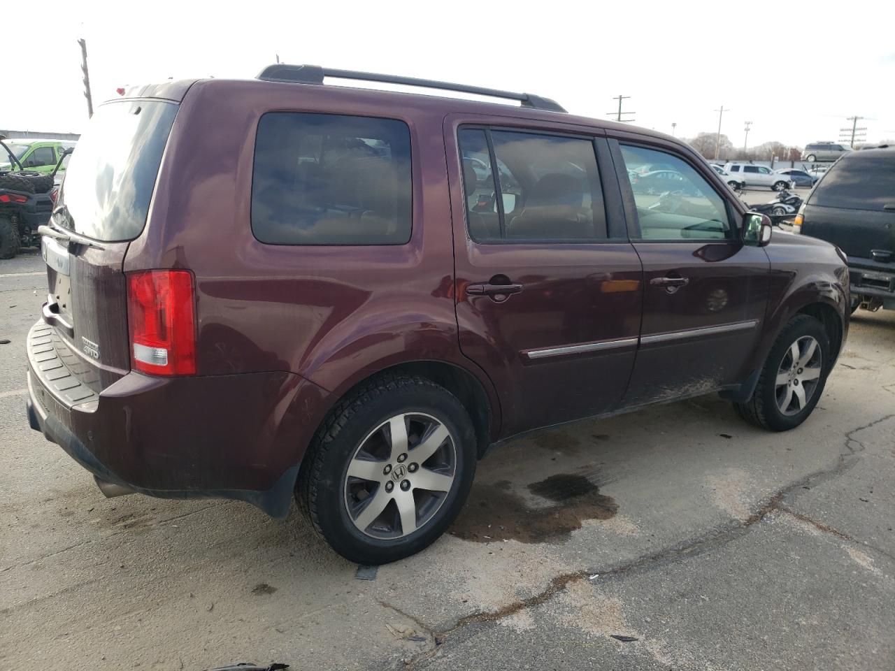 Obraz 3 z 2013 HONDA PILOT TOURING 2013 z VIN 5FNYF4H99DB014000