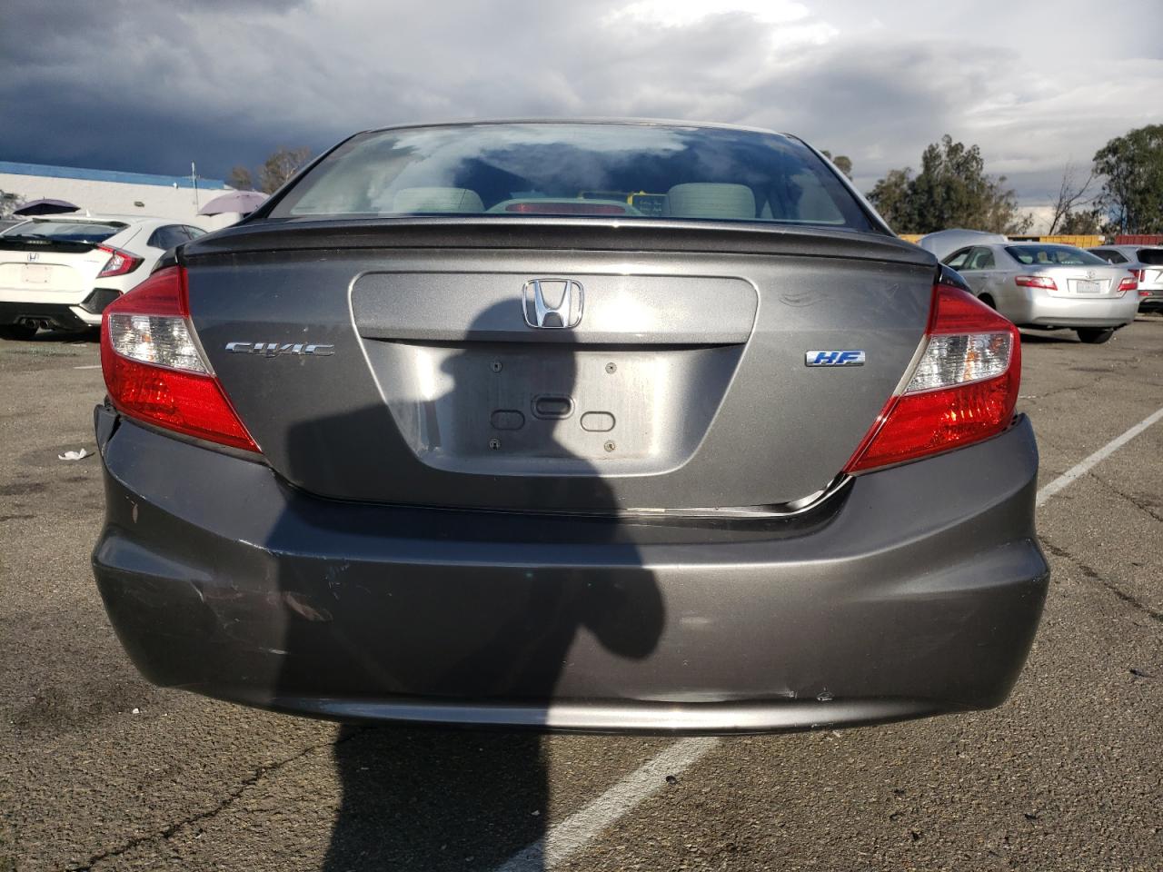 Изображение 3 2012 HONDA CIVIC HF 2012 с VIN 2HGFB2F66CH555760