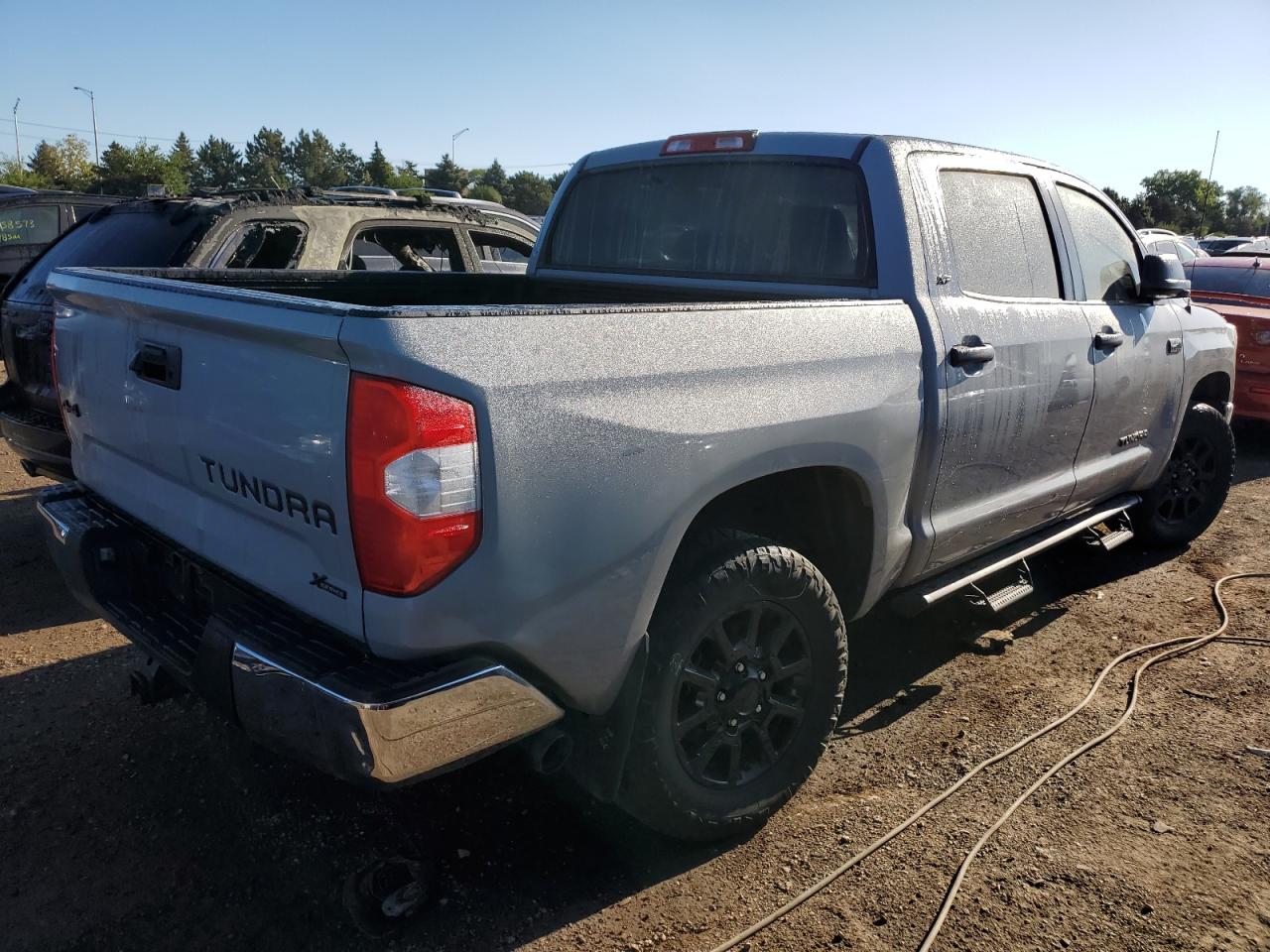 Image 3 of 2019 TOYOTA TUNDRA CREWMAX SR5 2019 with VIN 5TFDW5F18KX869016