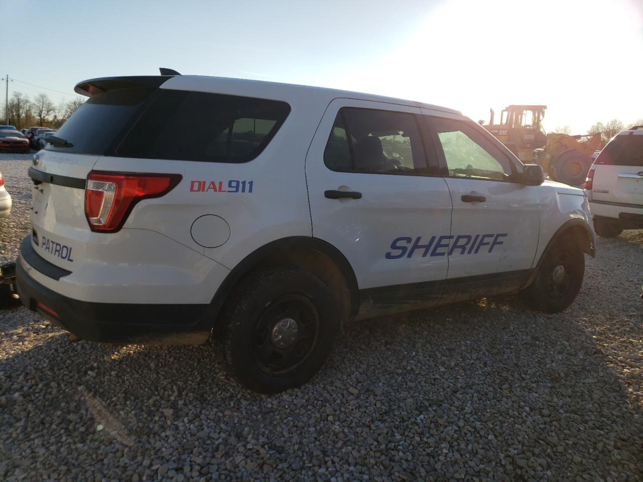 Image 3 of 2018 FORD EXPLORER POLICE INTERCEPTOR 2018 with VIN 1FM5K8AR9JGA46040