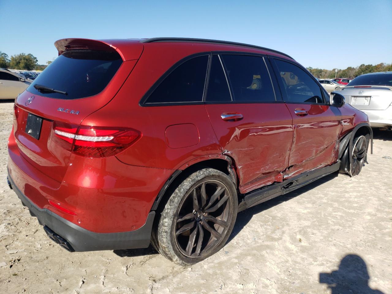 Image 3 of 2019 MERCEDES-BENZ GLC 63 4MATIC AMG 2019 with VIN WDC0G8JB4KF500473