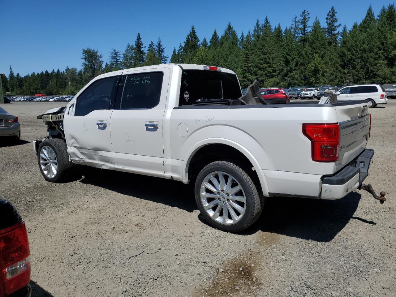 Image 2 of 2018 FORD F150 SUPERCREW 2018 with VIN 1FTEW1EG4JFC73229